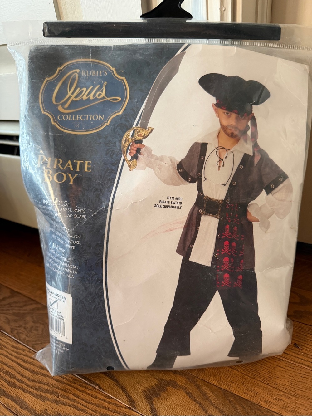 Rubie's Pirate Boy Costume - with bonus DCL sash